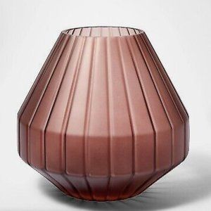 Fluted Glass Vase - Threshold designed w/ Studio McGee